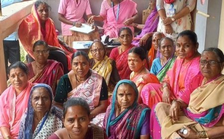 "स्वस्थ नारी सशक्त परिवार अभियान" अंतर्गत महिलांची आरोग्य तपासणी