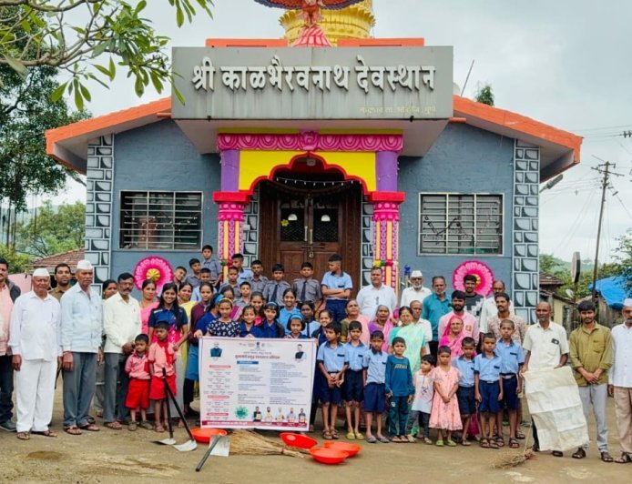 मौजे ग्रामपंचायत नांदगाव – मुख्यमंत्री समृद्ध पंचायतराज अभियानाला उत्स्फूर्त प्रतिसाद