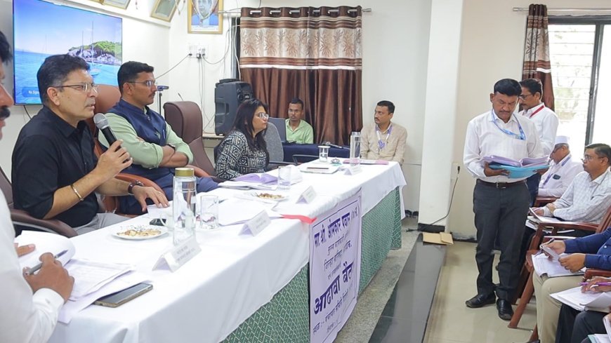 प्रत्येक ग्रामपंचायतीचा सर्वांगीण विकास हाच उद्देश – मुख्य कार्यकारी अधिकारी ओमकार पवार