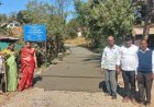 हिरडस मावळ : मौजे नांदगाव समतानगर रस्ता काँक्रिटीकरणाचे काम पूर्ण
