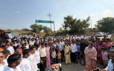 आडाचीवाडी येथे मुख्यमंत्री समृद्ध पंचायतराज अभियानांतर्गत विविध विकासकामांचा लोकार्पण सोहळा व आढावा कार्यक्रम आयोजित